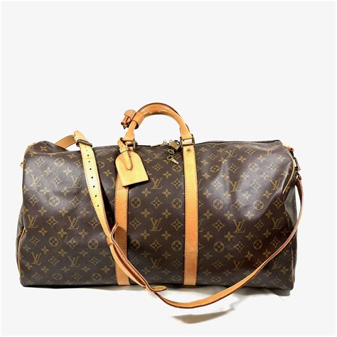 louis vuitton weekend bag keepall 55|keepall 50 with shoulder strap.